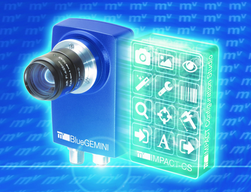 mvBlueGEMINI – intuitivní smart kamera pro kontrolu kvality, čtení kódů a OCR/OCV