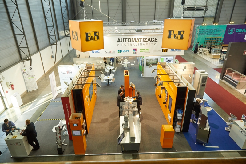 Expozice Automatizace v potravinářství na Salimě 2018