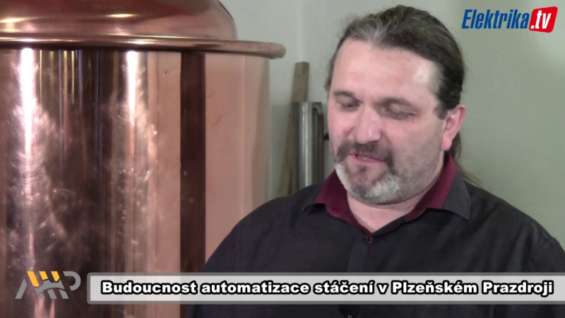 Rozhovor s Václavem Šimkem o budoucnosti automatizace stáčení v Plzeňském Prazdroji