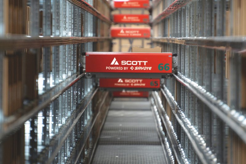 Scott oznámil partnerství se Savoye zabývající se automatickými skladovacími systémy