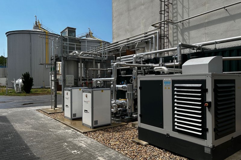 V Havlíčkově Brodě začíná proudit biometan z čistírny odpadní vody do plynárenské sítě