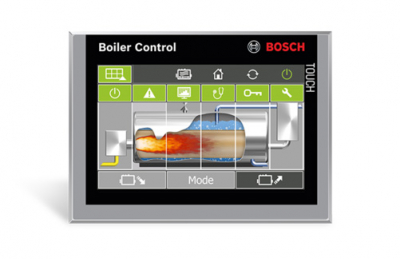 Řídící systém kotle BCO s intuitivním ovládáním